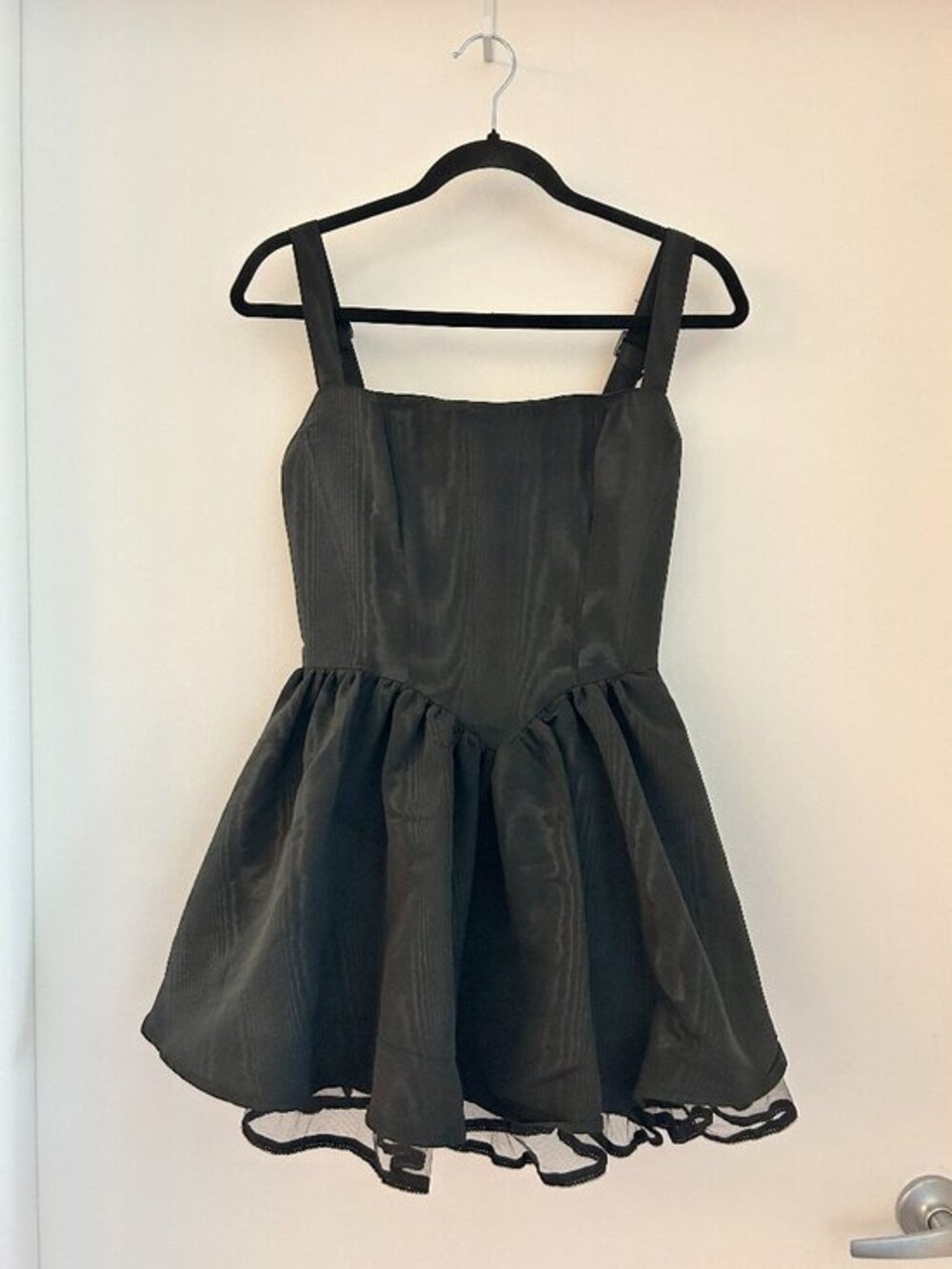 Sugar Thrillz Magic Moves Corset Basque Waist Peplum Dress Goth in Black Size M